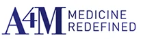 A4M Medicine Redefined logo.