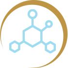 Hormone therapy icon.